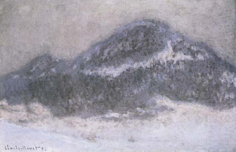 Mount Kolsaas in Misty Weather, Claude Monet